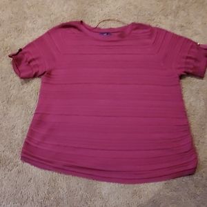 Magenta apt.9 sweater 3x